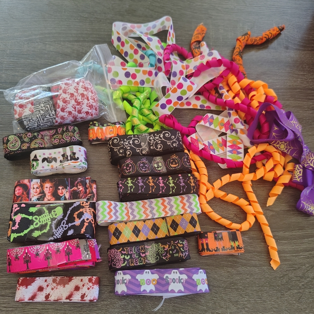 Halloween and Polka Dot Ribbon Collection
